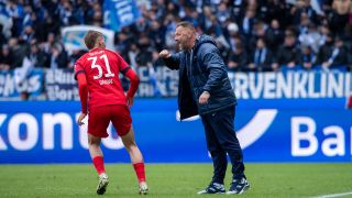 Hertha-Trainer Pal Dardai (imago images/Eibner-Pressefoto/Memmler)