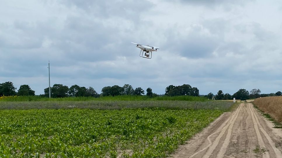 Uber Den Versuchsfeldern Der Hu Drohnen Fur Die Landwirtschaft Rbbkultur