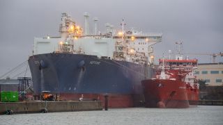 Der LNG-Shuttle-Tanker 