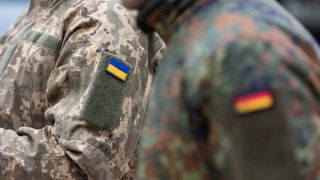 Ausbildung ukrainischer Soldaten am Patriot-Flugabwehrraketensystem