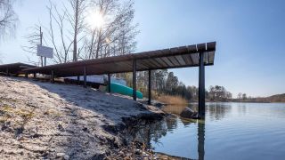 Der Pinnower See verliert seit Jahren Wasser