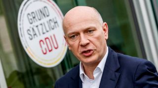 Kai Wegner (CDU), Spitzenkandidat seiner Partei bei der Berliner Wahl zum Abgeordnetenhaus