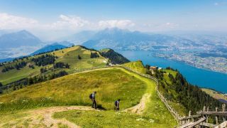 Aussicht von der Rigi-Spitze 