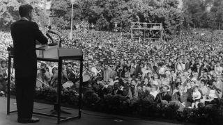 US-PrÃ¤sident John F. Kennedy 1963 in Berlin