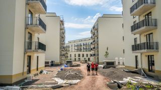 Neubau-Siedlung in Berlin-Spandau