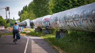 Leitung fÃ¼r FernwÃ¤rme in Berlin Lichtenberg