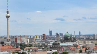 Die Berliner Innenstadt in einer Panoramaaufnahme. (Quelle: Picture Alliance)