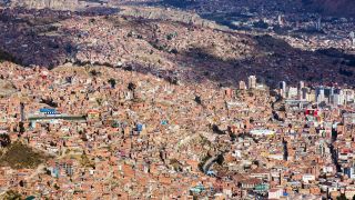 Symbolbild: WeltbevÃ¶lkerung - La Paz in Bolivien