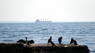 Schiff im Schwarzen Meer