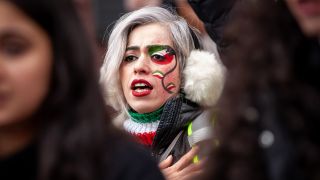 Symbolbild: Protest fÃ¼r die Frauen im Iran