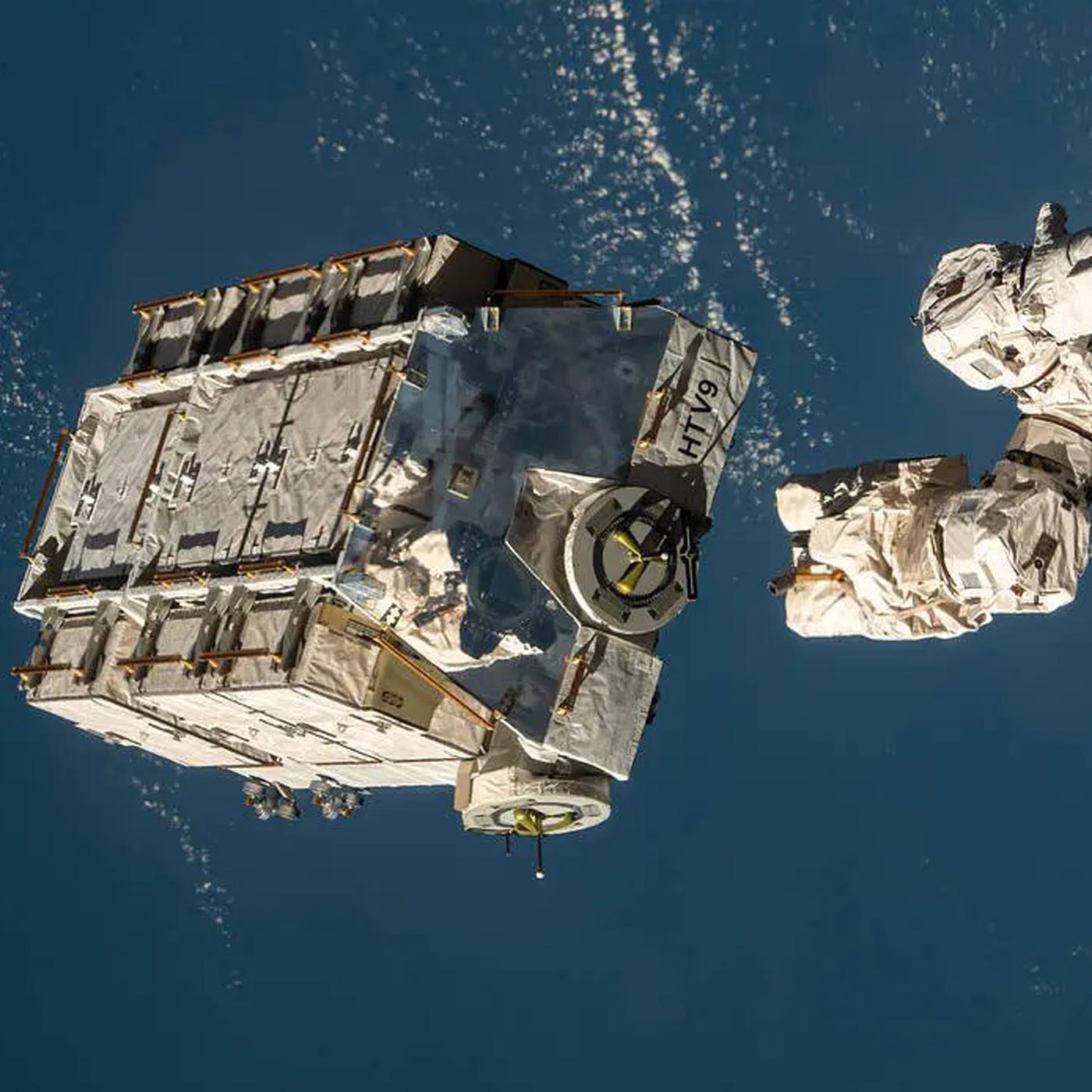 ISS-Batterie: Der Weltraum als Schrottplatz