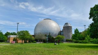 Das Zeiss-Grossplanetarium im Prenzlauer Berg in Berlin.