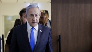 Der israelische MinisterprÃ¤sident Netanjahu.