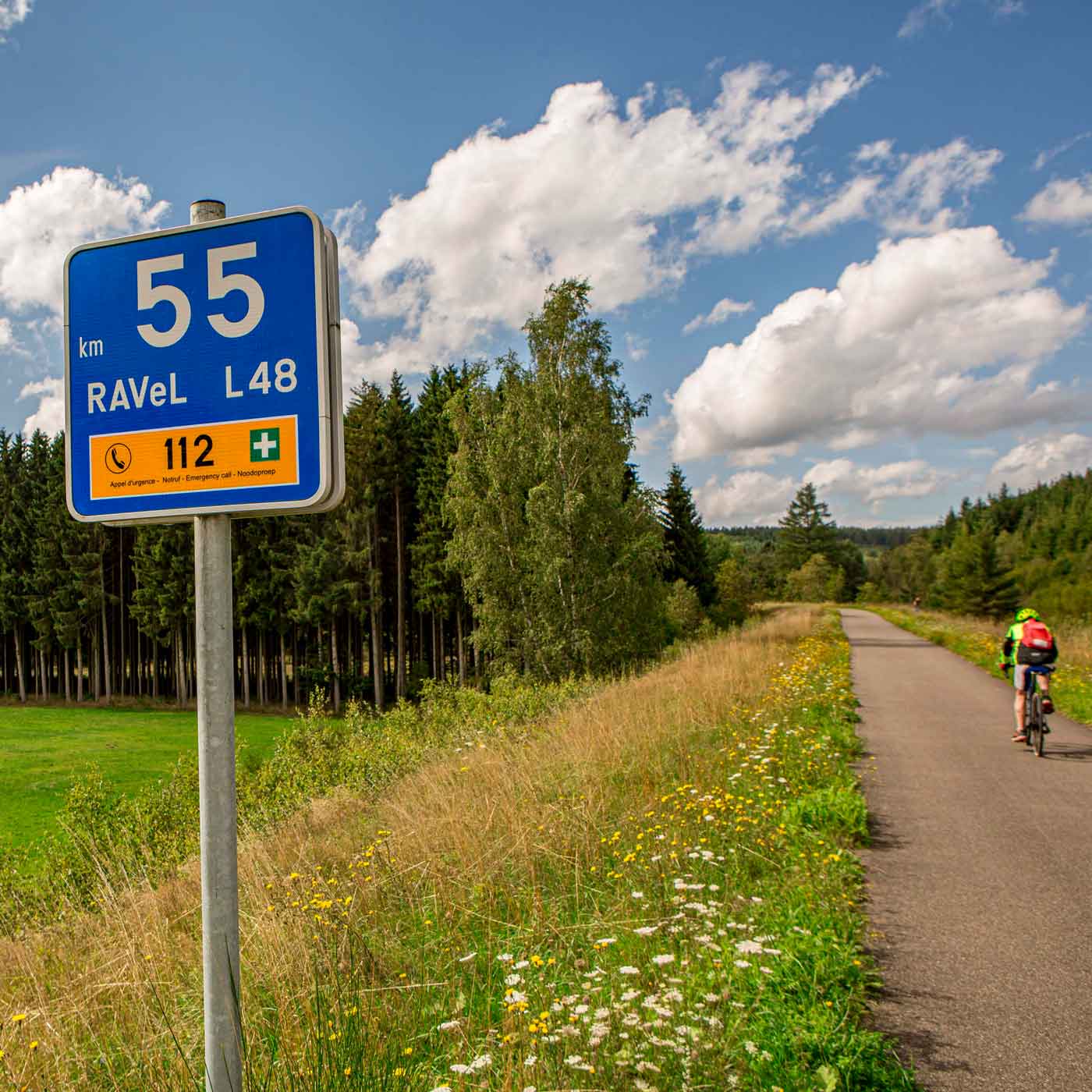 Vennbahn-Radweg von Aachen nach Luxemburg