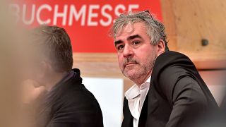 Der Journalist und Schriftsteller Deniz YÃ¼cel bei einer Veranstaltung auf der Frankfurter Buchmesse. (Archivbild)