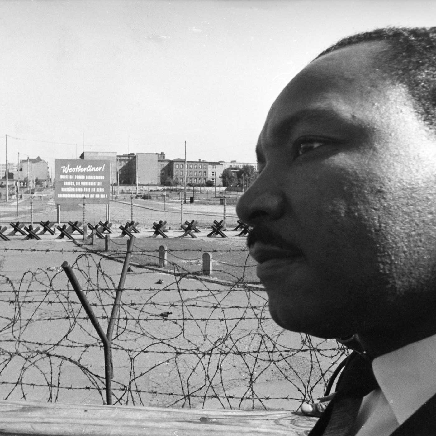 Als Martin Luther King Ost-Berlin besuchte