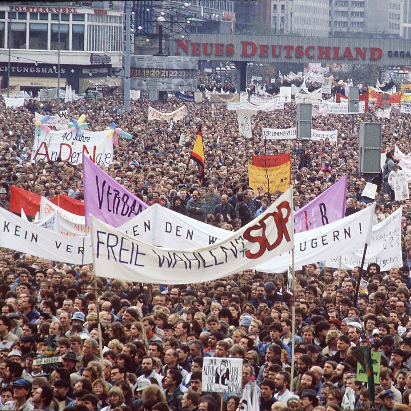 35 Jahre Alexanderplatz-Demonstration: Akteure erinnern sich