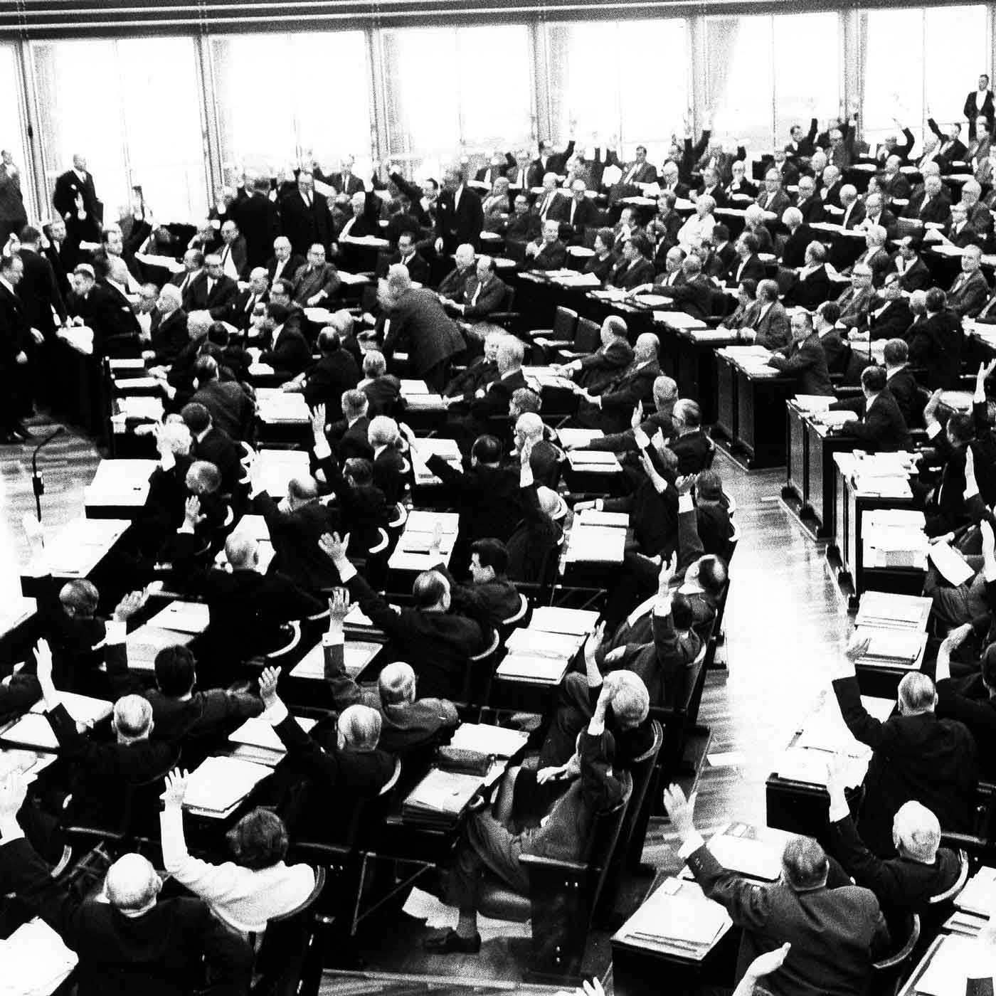 Rückblick: Vertrauensfrage-Ersuchen im Bundestag 1966