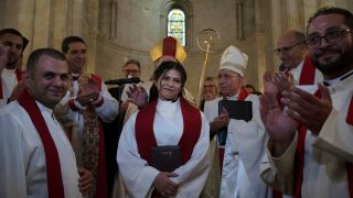 Sally Azar ist Pfarrerin der Evangelisch-Lutherischen Kirche in Jordanien und im Heiligen Land.