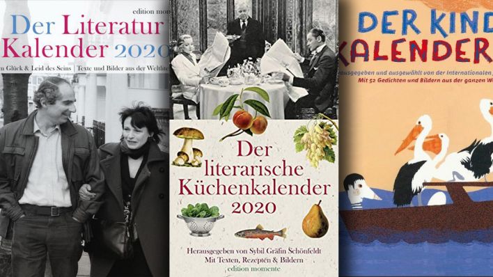 Literarische Jahreskalender 2020 Rbbkultur