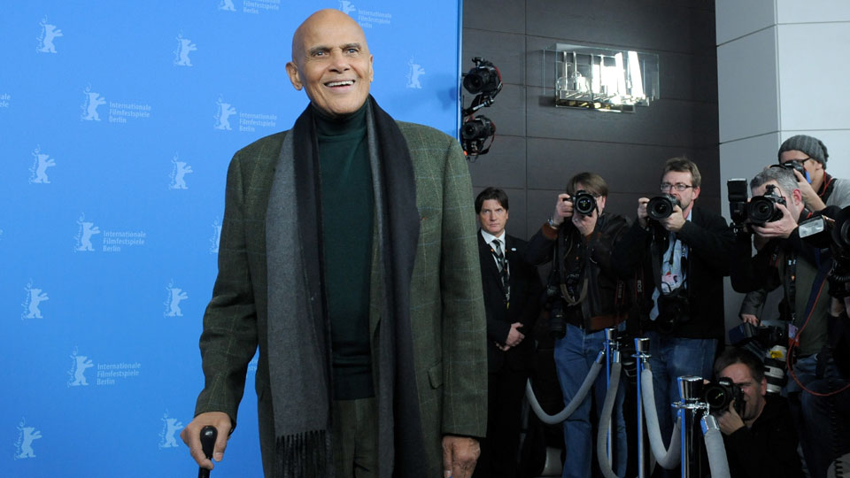 Harry Belafonte auf der Berlinale 2011 (Quelle: Britta Pedersen / dpa)