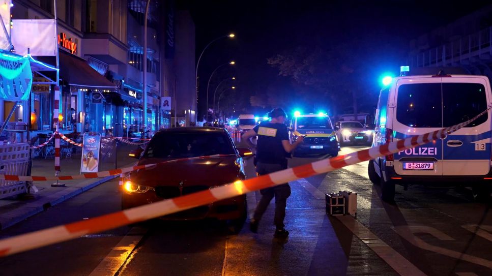 Tatortsicherung in der Nacht durch die Polizei (Quelle: rbb)