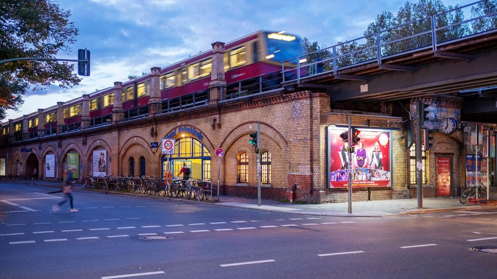 Archivbild:S-Bahnhof Wollankstraße am 02.10.2019.(Quelle:imago images/R.Zöllner)