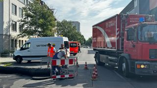 Feuerwehreinsatz in Berlin. ( Quelle: rbb/Sami Chahbani)