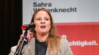 Archivbild:Friederike Benda bei einer Rede am 14.07.2024.(Quelle:imago images/Funke Foto Services)