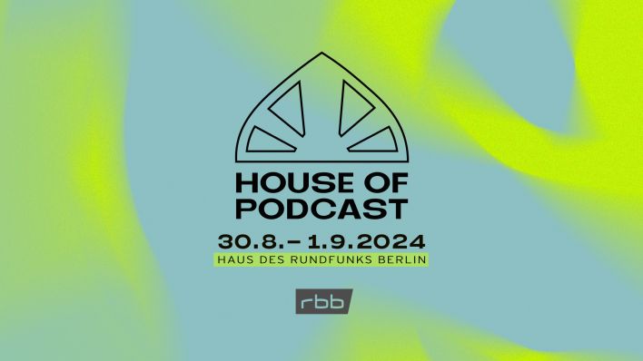 House of Podcast: rbb lädt zum Podcast-Festival (Bild: rbb)