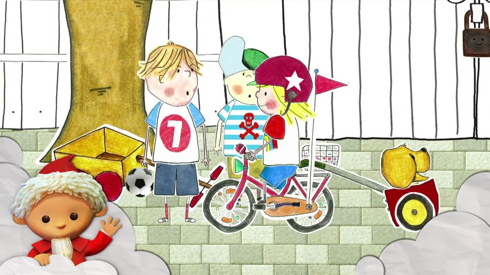 Ferdinand und Paula: Fahrradfahren lerne ich nie, oder doch?; Quelle: rbb