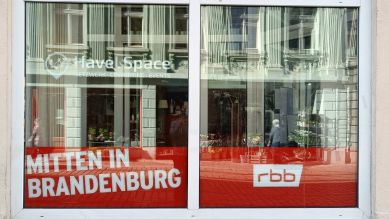 Das Regionalbüro des rbb in Brandenburg an der Havel. Foto: rbb, Oliver Jarasch